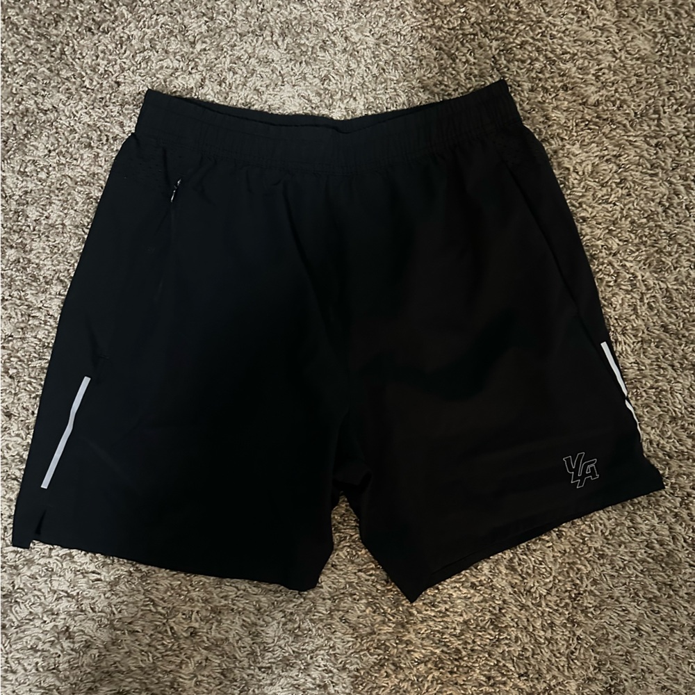 YoungLA Black Men's Shorts
